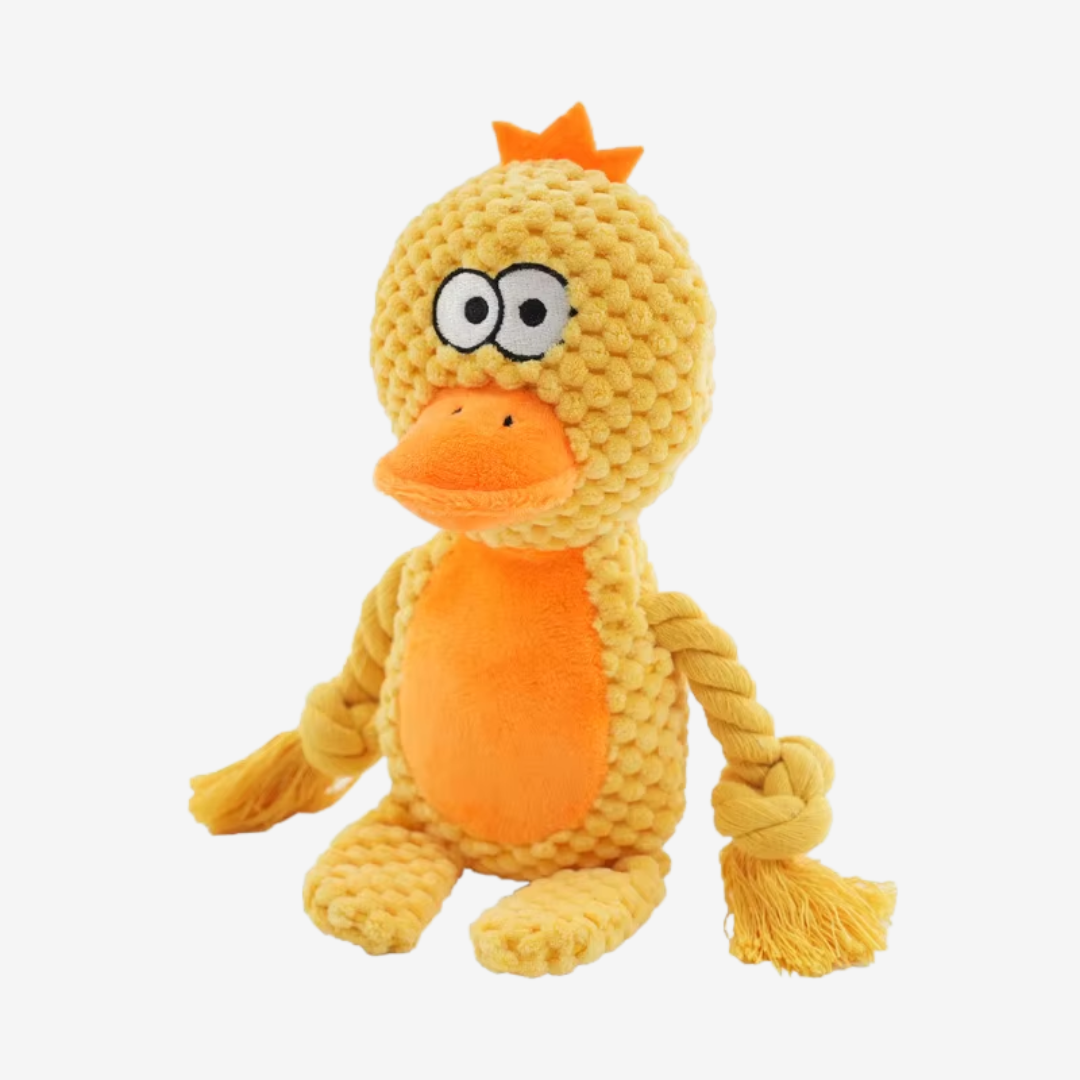 Duck Plush Dog Toy