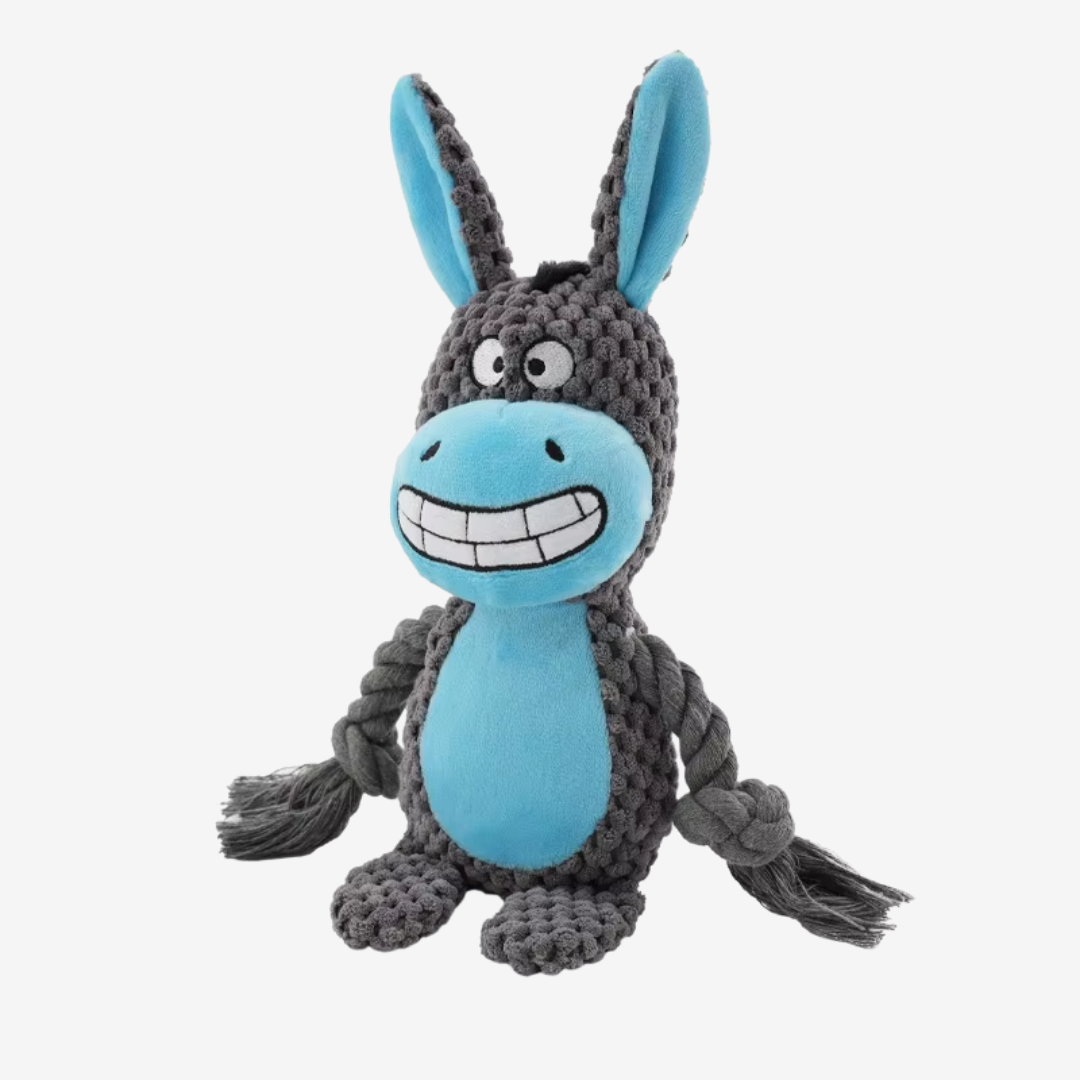 Donkey Plush Dog Toy