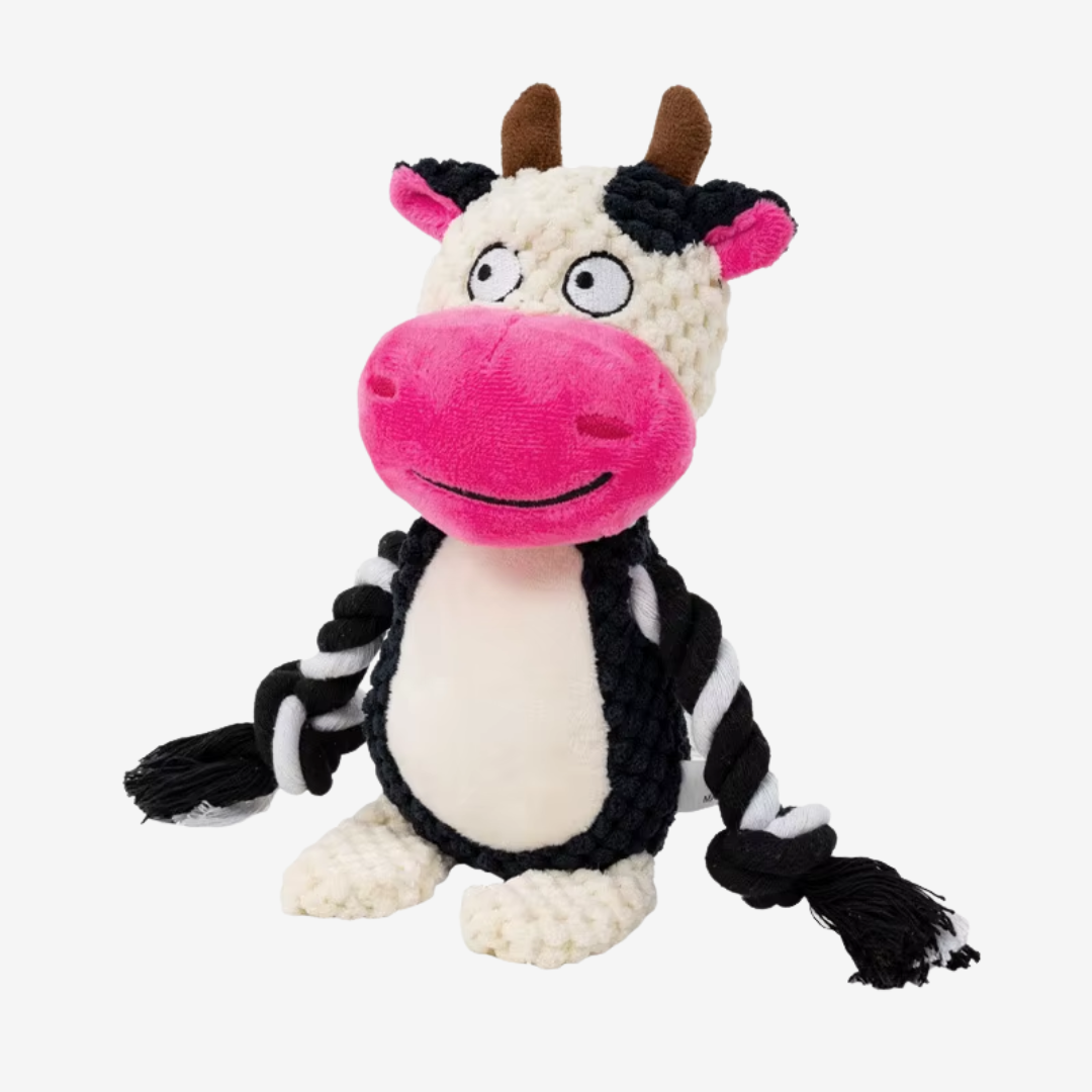 Cow Rope Plush Toy