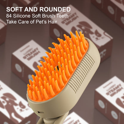 Luxury SteamyBrush - 2024 – The Revolutionary Magical Pet Comb – Cleansing - Antistatic - Massaging