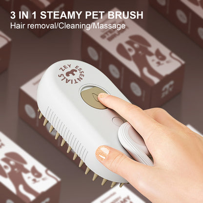 Luxury SteamyBrush - 2024 – The Revolutionary Magical Pet Comb – Cleansing - Antistatic - Massaging