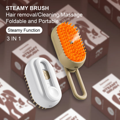 Luxury SteamyBrush - 2024 – The Revolutionary Magical Pet Comb – Cleansing - Antistatic - Massaging