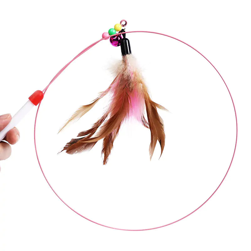 Feathers Tease Cat Toy